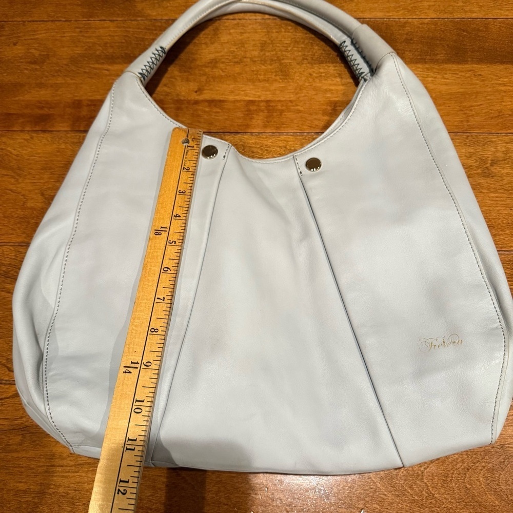 Vintage Tre Vero Leather Hobo - Picture 4 of 10